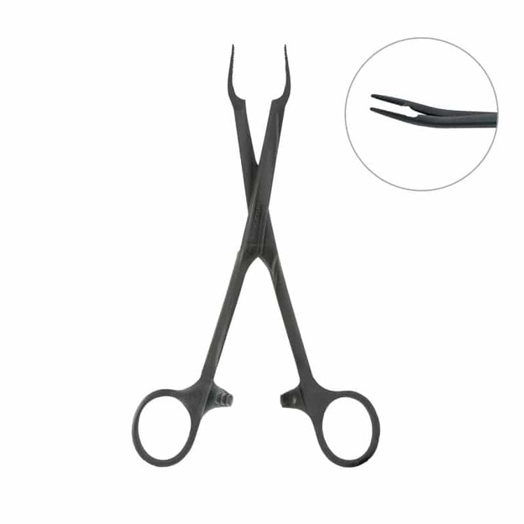 Dressing Forceps, Curved 20 cm