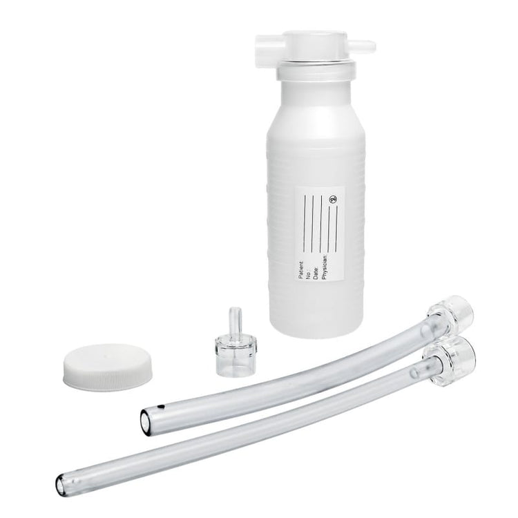 Single-Use Container for Manual Secretion Aspirators