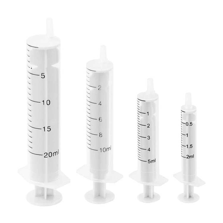 Disposable Syringes with Luer Connector