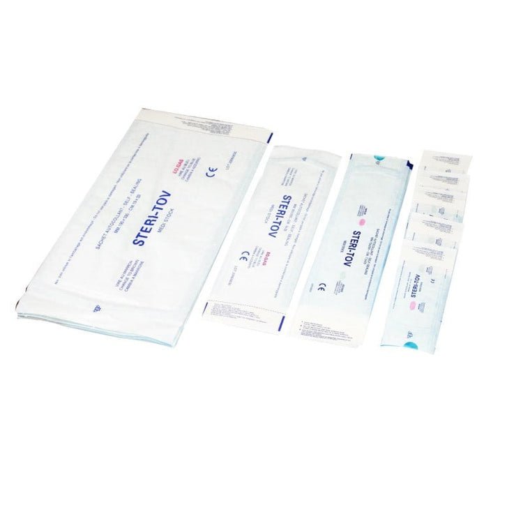 STERI-TOV Sterilisation Pouch, Self-Adhesive 60 x 100 mm