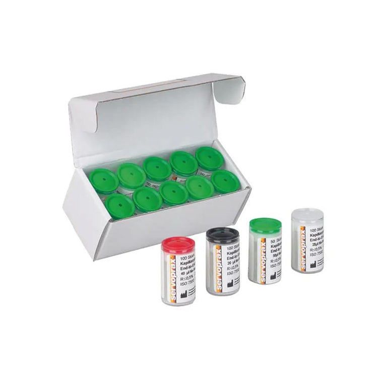 Capillary Pipettes End-to-End