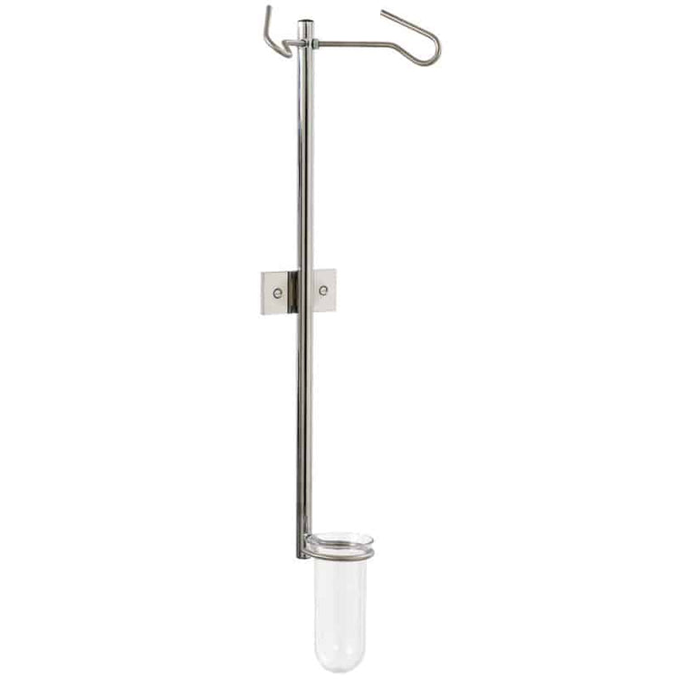 Wall-Mounted Infusion Holder with Drip Glass