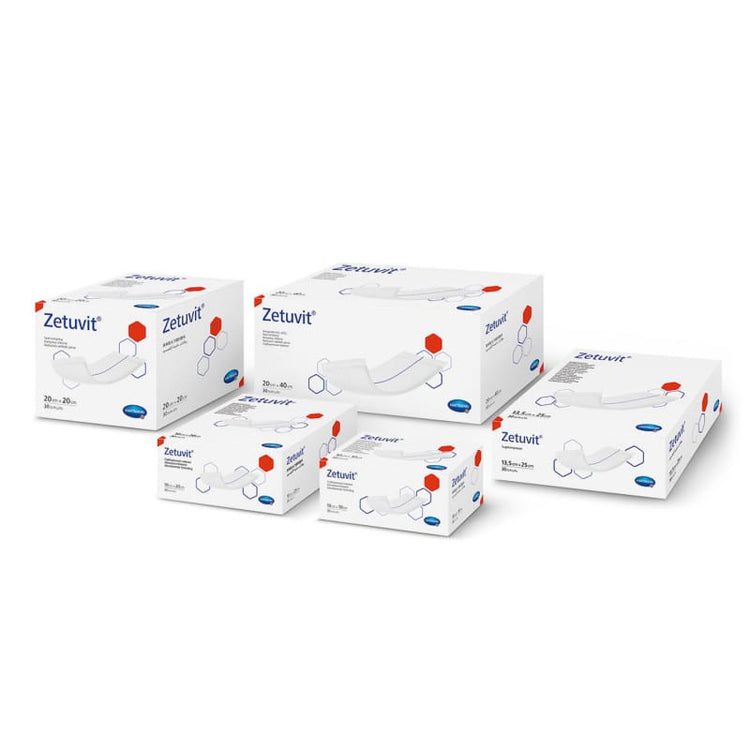 Zetuvit Non-Sterile Absorbent Compresses 10 x 10 cm