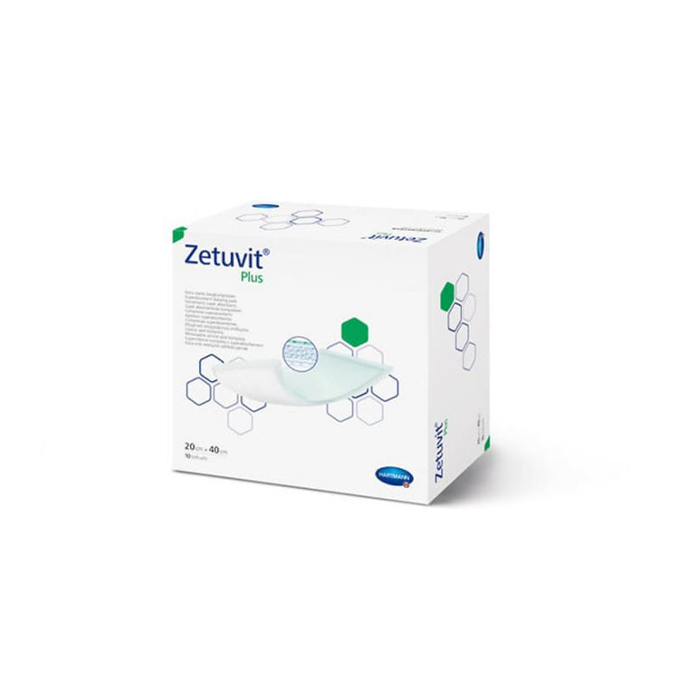 Zetuvit plus, Sterile Absorbent Compresses 10 x 10 cm
