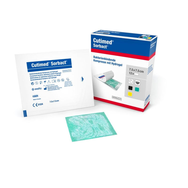 Cutimed® Sorbact® Compress 4 cm x 6 cm | 6 PCS