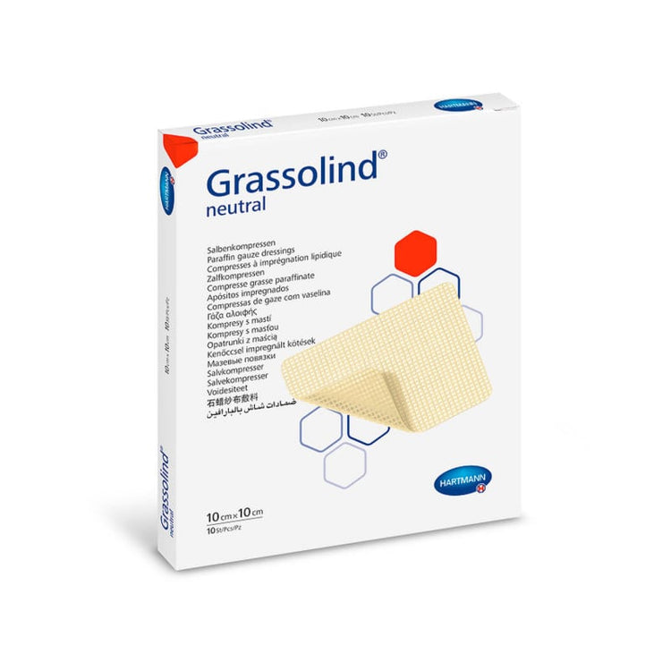 Grassolind Ointment Compresses 5 x 5 cm