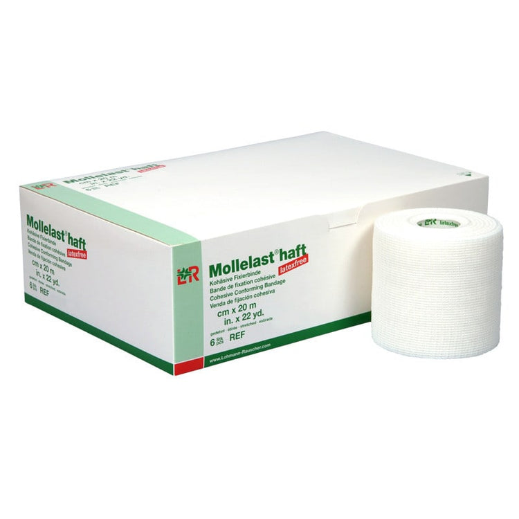 Mollelast haft latex-free, storage box white | 6 cm