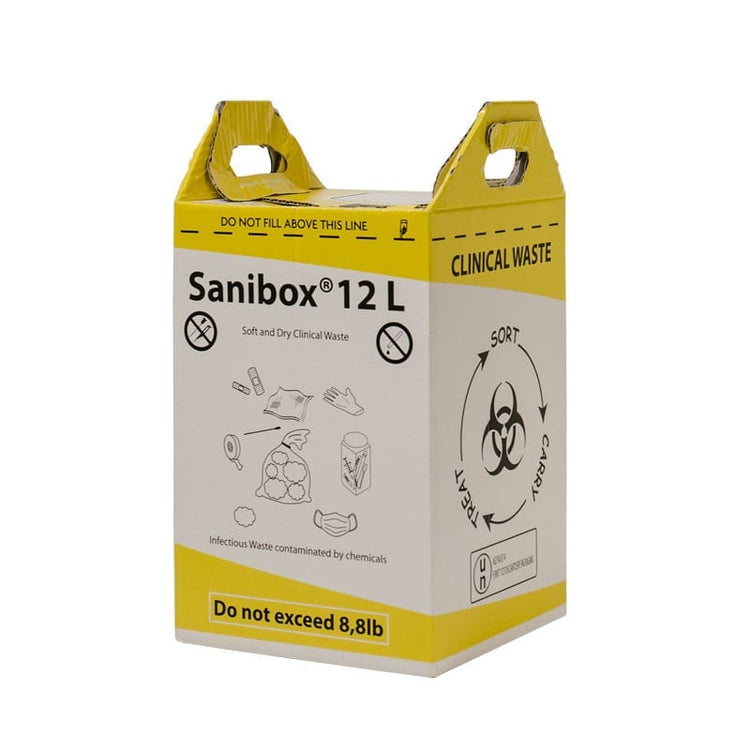 «Sanibox» Clinical Waste Box 12 Litres