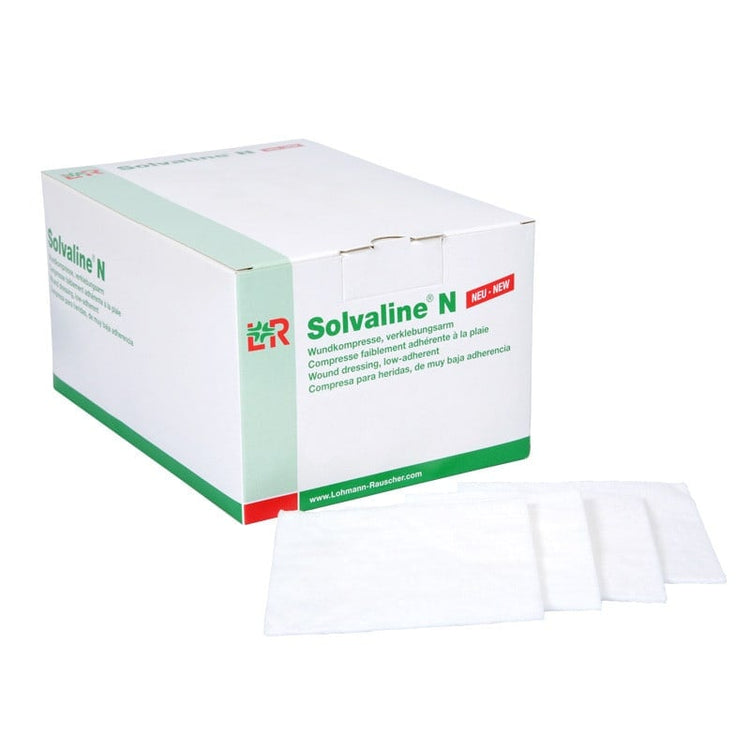 Solvaline N Wound Compresses Non-sterile | 5 x 5 cm