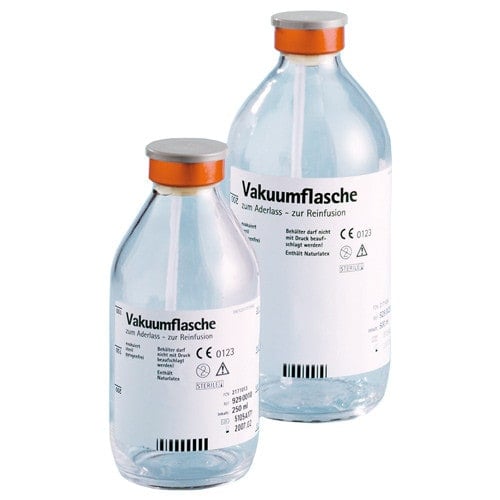 Vacuum Bottles for Phlebotomy