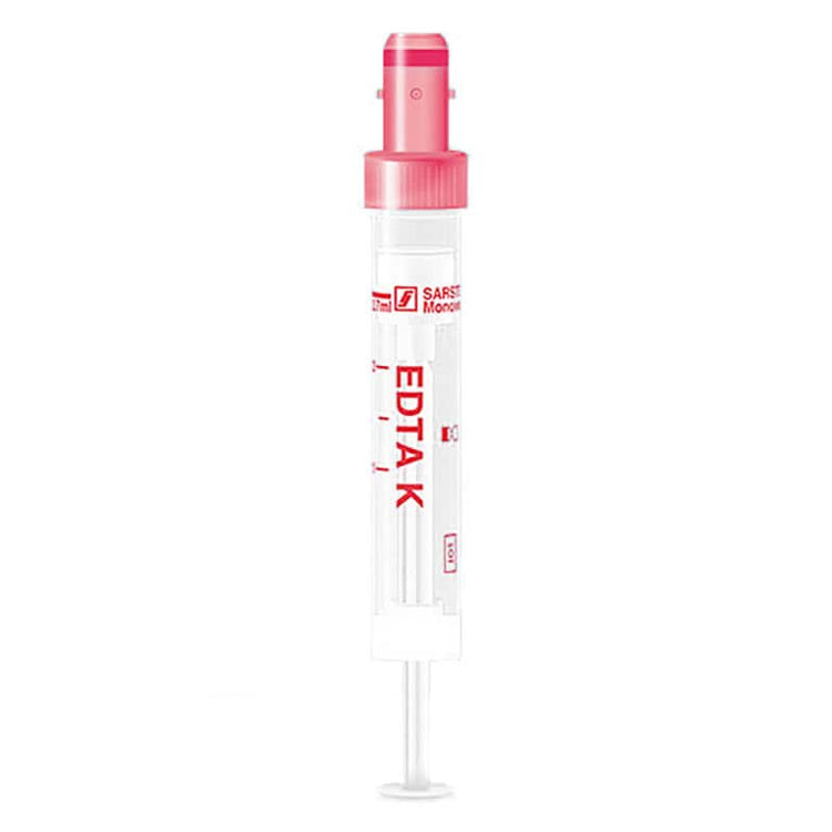 S-Monovettes for Haematology with Potassium EDTA, 2.7ml (66x11mm)