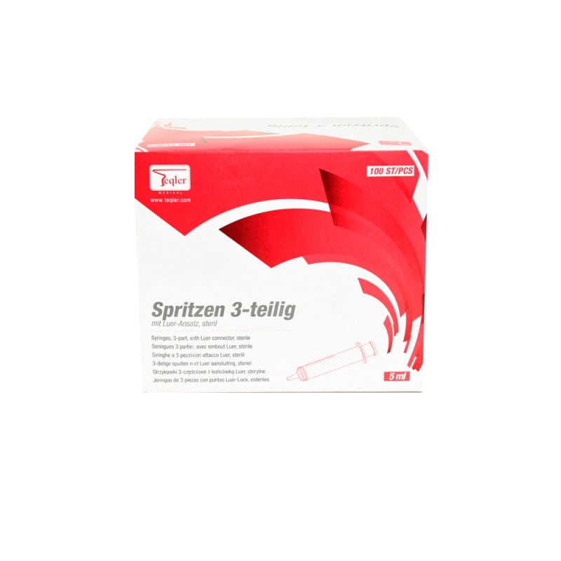 Disposable Syringe, 3-part