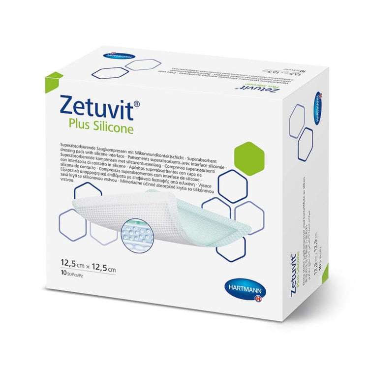 Zetuvit Plus Silicone 8 x 8 cm