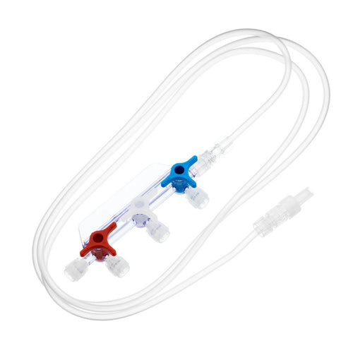 Multiple Infusion Connector, 3-fold