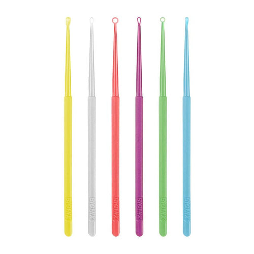 Bionix® Safe Ear Curettes™ CeraSpoon®, yellow
