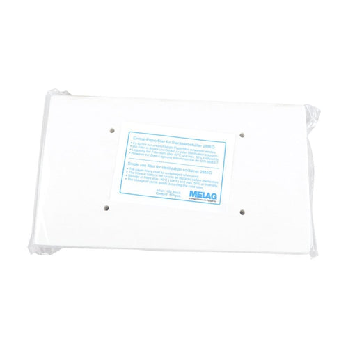 Melag Paper Filters 11.5 x 10.5 cm (for container 15S)