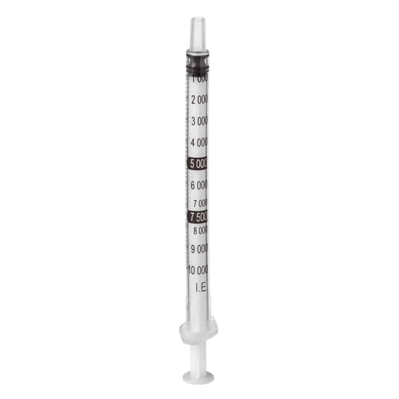 Omnifix H with Heparin Scaling